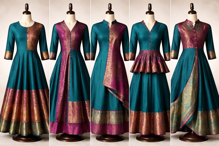 How to style old Kanchipuram silk saree in modern trending look 2026 — Sthiraa Parampara Bangalore